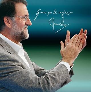 MUCHAS GRACIAS SEÑOR RAJOY
