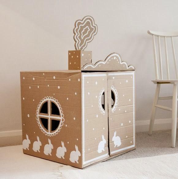 IDEAS PARA REGALAR: CASAS DE CARTON