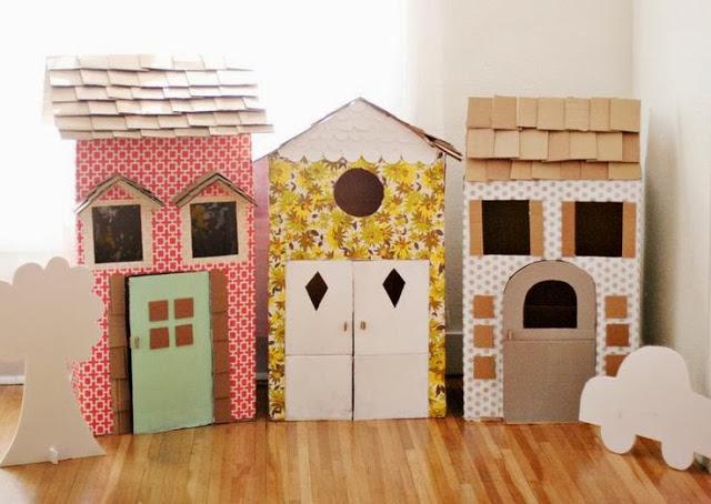 IDEAS PARA REGALAR: CASAS DE CARTON