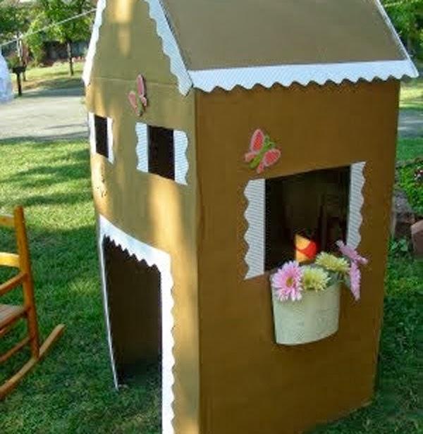 IDEAS PARA REGALAR: CASAS DE CARTON
