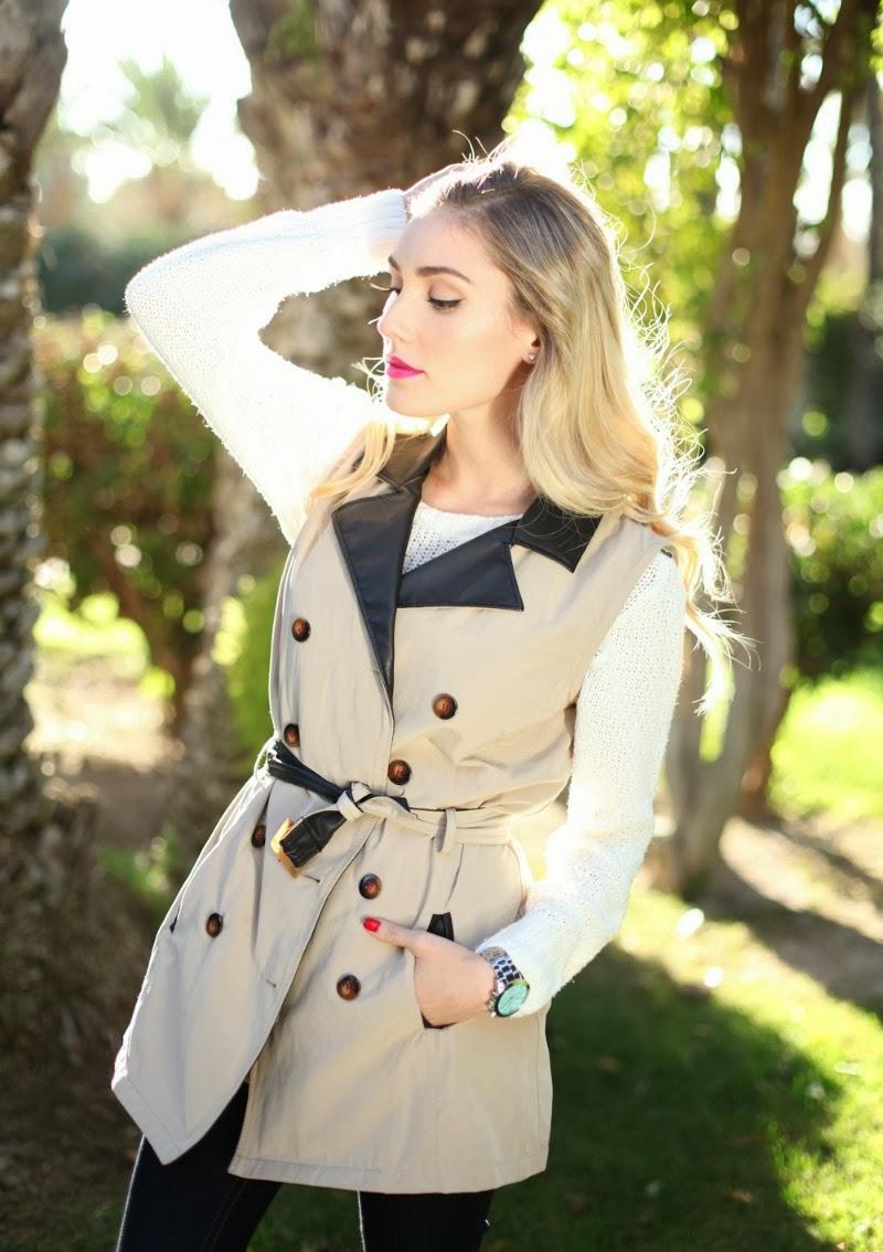 Street Style Trench