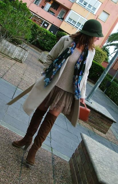 MIS LOOKS - FALDA ROMANTICA