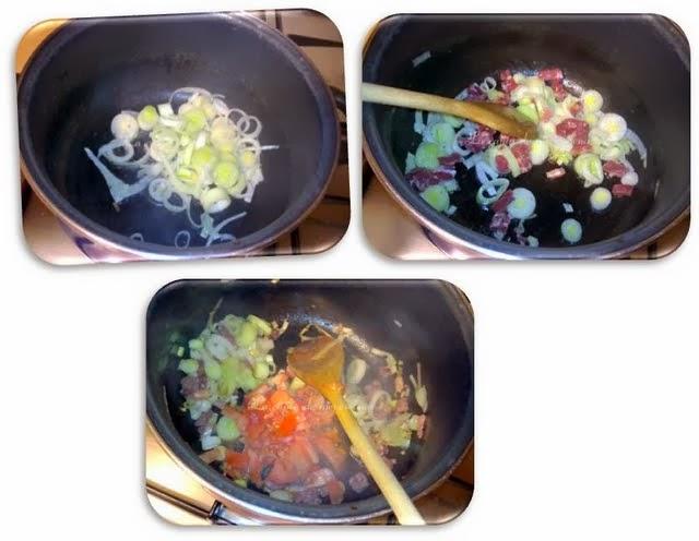 Sopa de pan y almejas