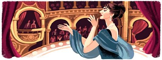 Maria Callas, 90 aniversario del nacimiento de la cantante...2-12-2013...