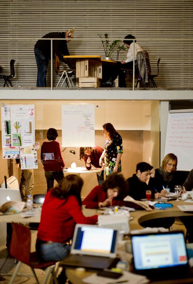 Trabajando en las presentaciones de cada proyecto