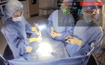 Google Glass ayuda a suministrar datos del paciente en tiempo real.