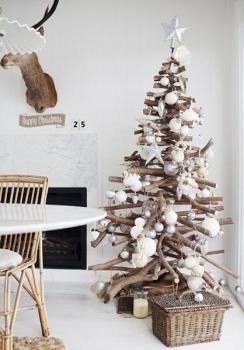Cómo hacer un árbol de Navidad de lo más original