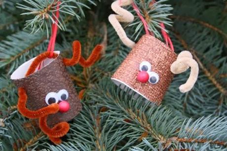 Decoraciones para el árbol de navidad DIY