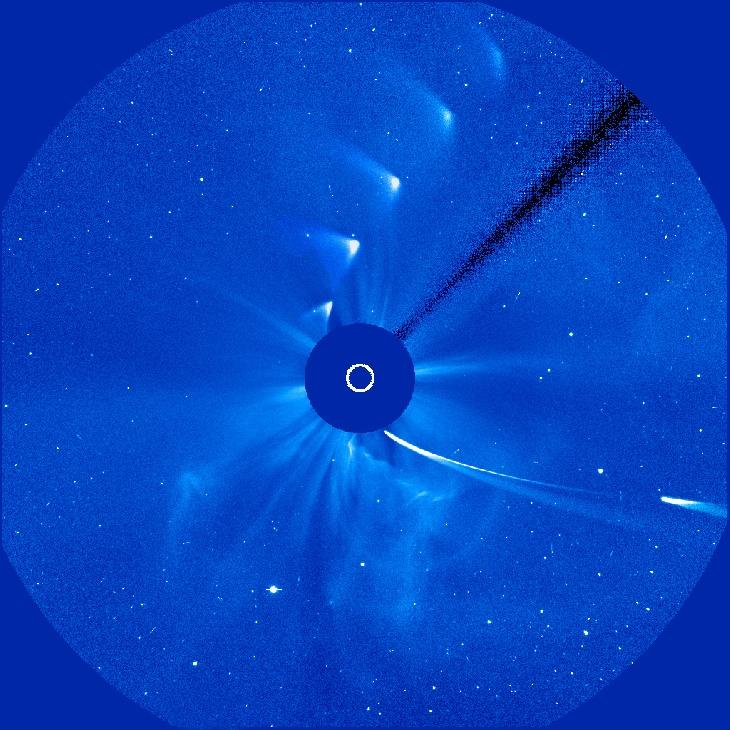 Secuencias del cometa Ison