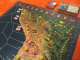 Guerra del Pacífico, el juego de mesa