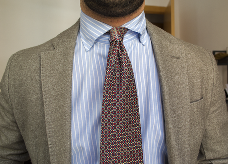 Review Camisa con cuello Button-roll de Haberdashers.