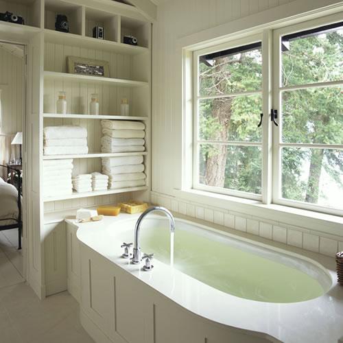 Baños con clósets incorporados