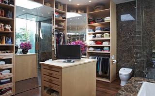 Baños con clósets incorporados