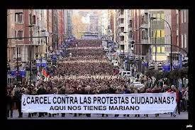 Las CCP denuncian la “criminalización de la protesta pacífica” tan propia del tardofranquismo.