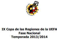 Copa Regiones Uefa 2013/2014: Calendario, horarios y todas las sedes
