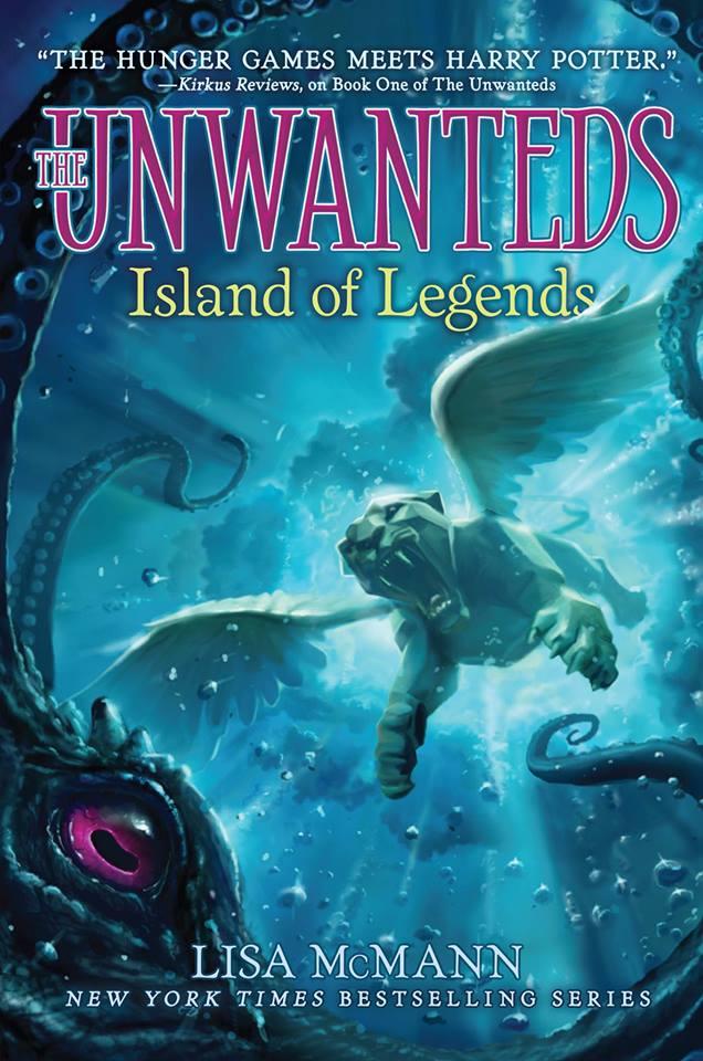 Portada Revelada: Island of Legends (Unwanteds #4) de Lisa McMann