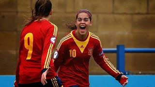 Sub 17 Femenina: España golea a Alemania (4-0) y se clasifica para semifinales del Campeonato de Europa