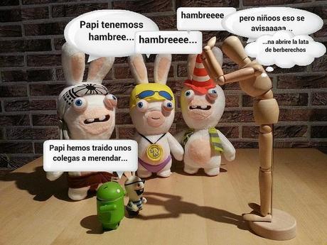 El Patxi. Llegan invitados... El Patxi. La merienda