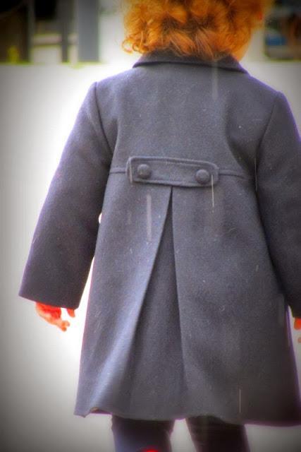 ABRIGO AZUL MARINO PARA NIÑA ABRIGO AZUL MARINO PARA NIÑA