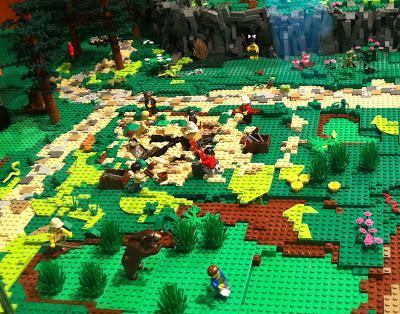 El Lego de la exposición de Dippy en Madrid El Lego de la exposición de Dippy en Madrid