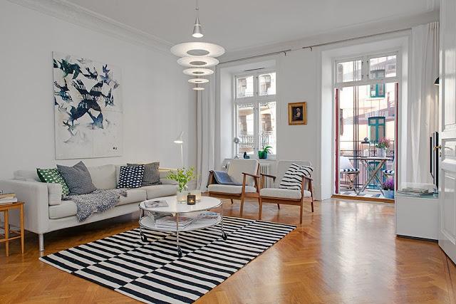 UN APARTAMENTO CON CONTRASTES