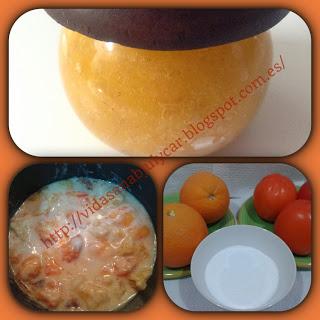 Mermelada de Caqui y Naranja GM E light