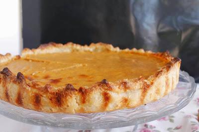 Pie de boniato o batata 