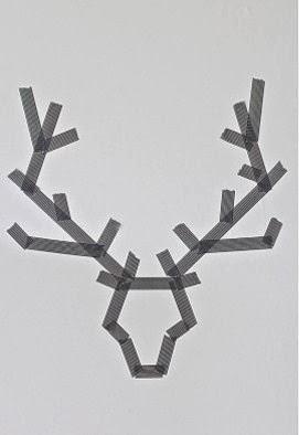 DIY Navidad: Dibujar ciervos con washi tape