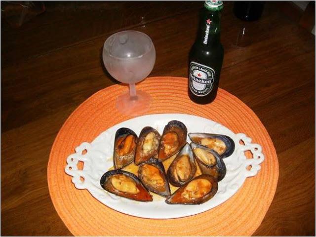 MEJILLONES EN SALSA PICANTE