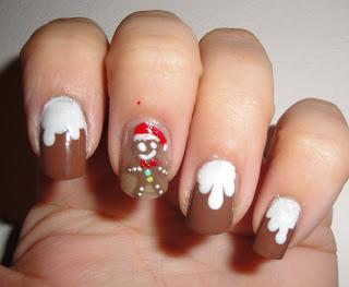 6 diseños de nail art para navidades! (solo fotos)