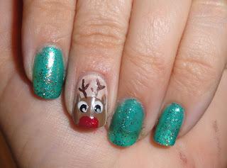 6 diseños de nail art para navidades! (solo fotos)