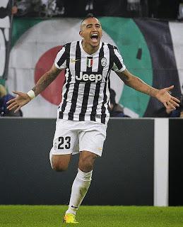 Un hat-trick de Arturo Vidal enciende a la Juventus