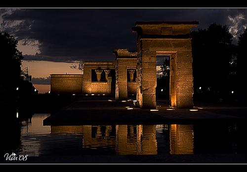 Debod temple Madrid