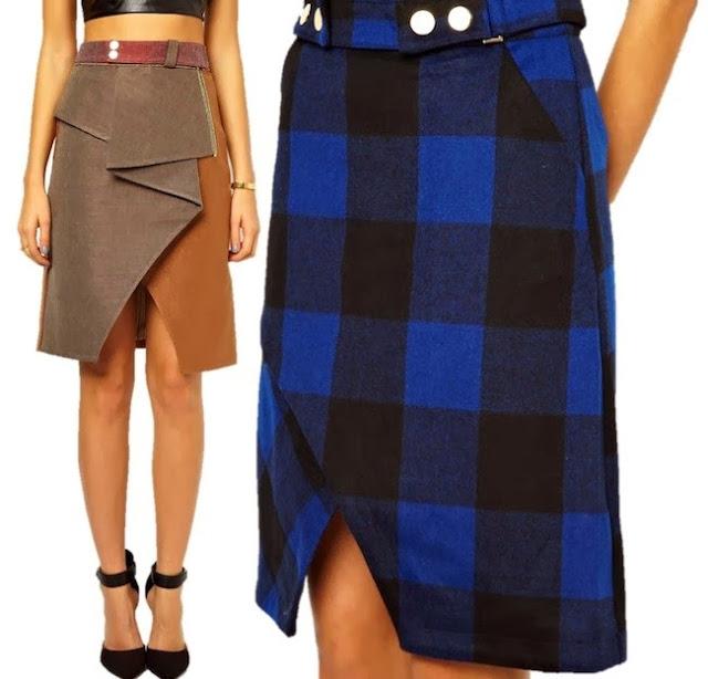 OBSESION FALDA PAREO / FALDA DE PICOS