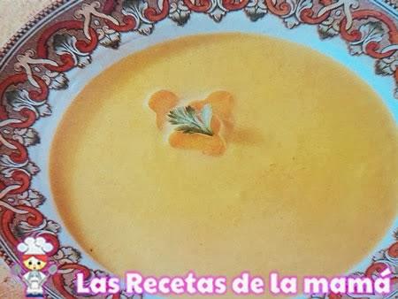 Sopa de Zanahorias al Cilantro
