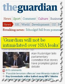'The Guardian' dice que solo ha publicado el 1% de la información de Snowden
