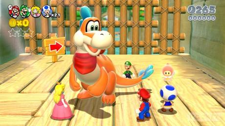 sm3dw 004 1024x576 Análisis Super Mario 3D World para Wii U