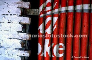 Coca-Cola en las playas de Crucita