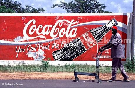 Carteles de Coca-Cola en Banjul