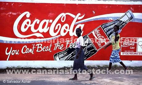 Carteles de Coca-Cola en Banjul