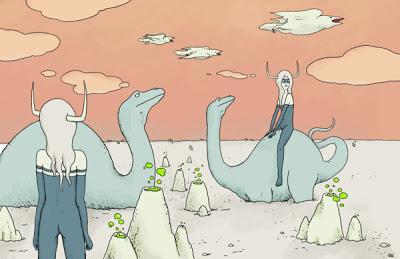 A lomos de Brontosaurios con Aurelio Vidor