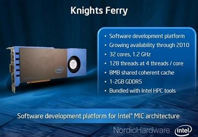 Intel Knights Ferry, prototipo para la computación en paralelo
