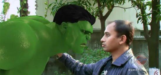 Hulk en bengalí se dice HALKa