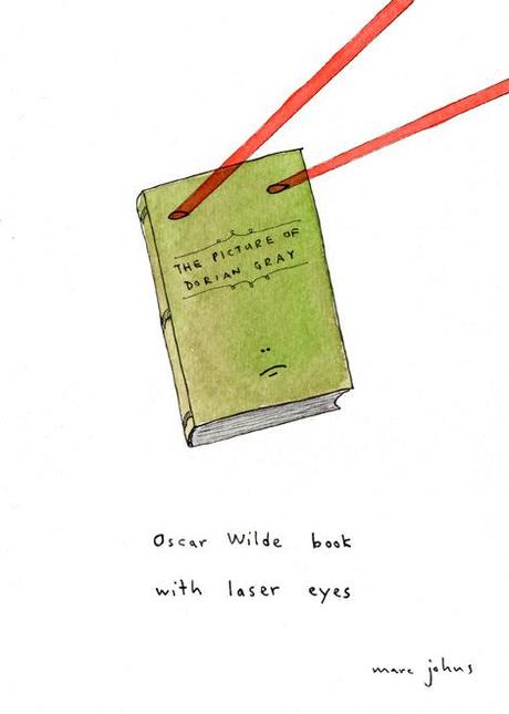 Los libros con rayos X en los ojos