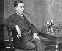 Harry Nelson Pillsbury, el genio del ajedrez a la ciega