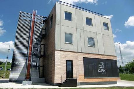 Kubik: el único edificio en el mundo dedicado a las tecnologías de construcción sostenible.  Foto: www.empresaexterior.com