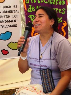 Cobertura especial de las Voces de Diosas en el IV Foro Social de las Américas, Paraguay 2010.