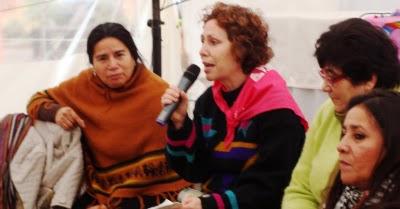 Cobertura especial de las Voces de Diosas en el IV Foro Social de las Américas, Paraguay 2010.