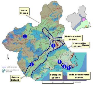 Calidad del Aire en la Región de Murcia en 2009