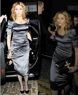 Madonna celebró su  52 cumpleaños, vestida por Dolce & Gabanna